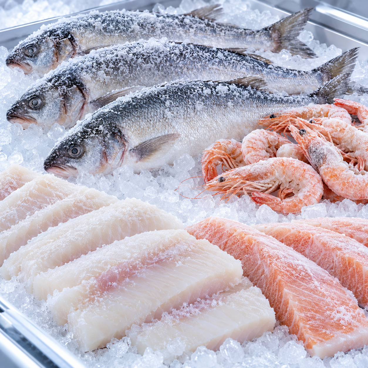 Poissons surgelés